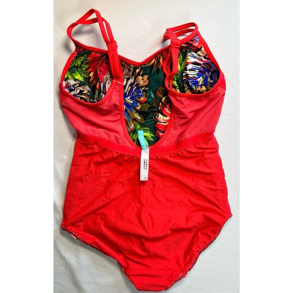 Prima Donna Swimsuit 34D  Size 8   NWOT Floral 1‎ piece - Picture 9 of 12